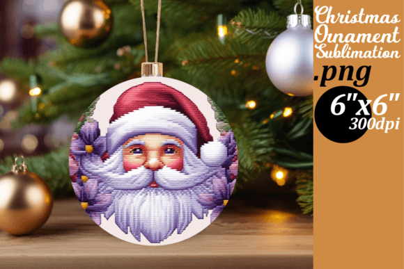 Embroidered 3D Xmas Circle Art: Elevating Your Sublimation Projects