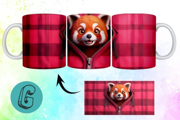 Evaluating the Valentine Red Panda 3D Mug Wrap 04 for Custom Gifting and DIY Crafts