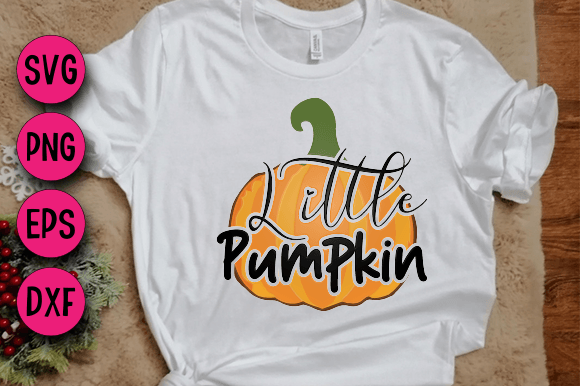 Little Pumpkin 2, 3D SVG Design