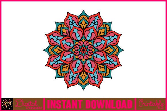 Mandala 3D Layered SVG Cut File-132: Elevating Digital Design for Physical and Digital Media