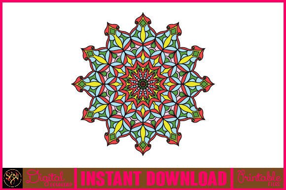 Mandala 3D Layered SVG Cut File-147: A Versatile Design for Creative Projects