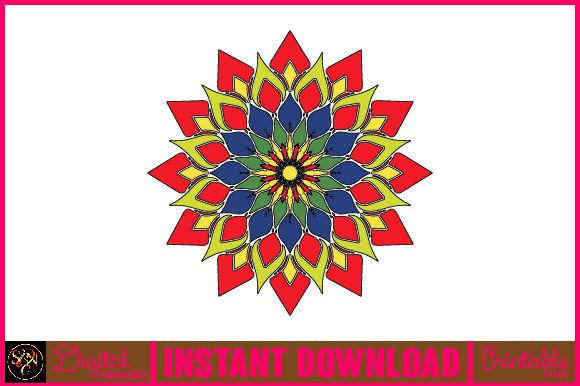 Mandala 3D Layered SVG Cut File-173
