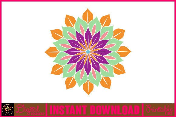 Mandala 3D Layered SVG Cut File-96: A Versatile Asset for Modern Creative Projects
